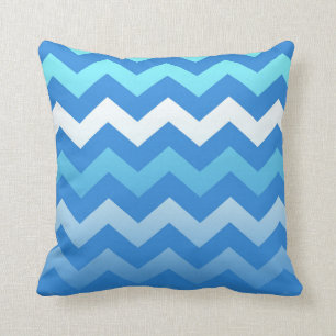 (voir la description) coussin bleu 2 de motif de