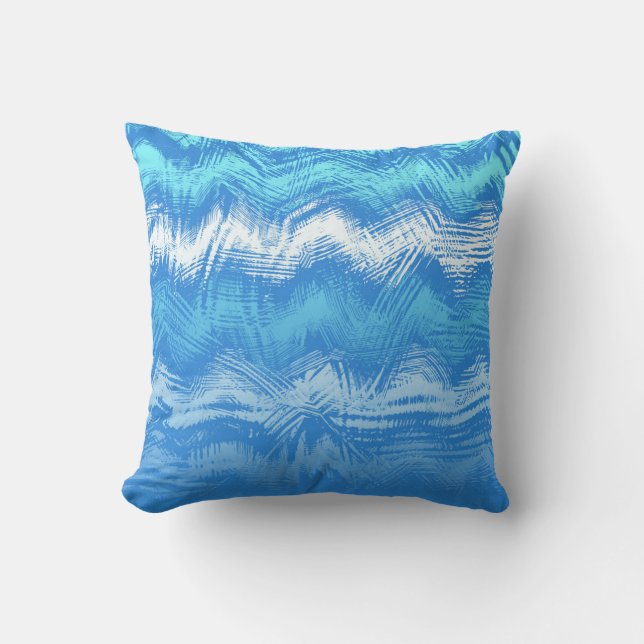 (voir la description) coussin bleu 3 de motif de (Recto)