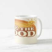 Voir le bon - Retro Positive Vibes Mug (Devant droit)