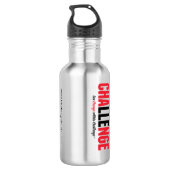 Voir le changement dans la bouteille d'acier (Dos)