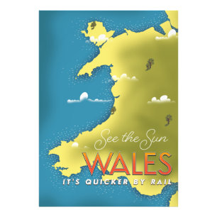 Voir le poster de voyage au Pays de Galles See the