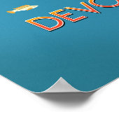 Voir le Soleil - Devon & Cornwall affiche de voyag (Coin)