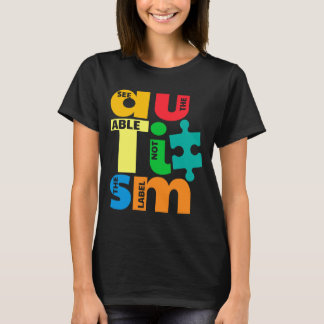 Voir les capacités et non l'étiquette T-shirt de s
