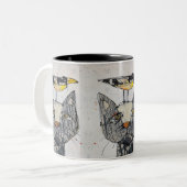 Voir L'Oiseau 11oz Mug (Devant gauche)