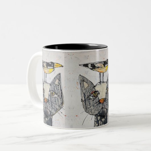 Voir L'Oiseau 11oz Mug (Devant gauche)