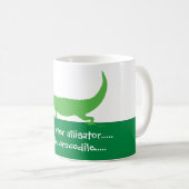 Voir plus tard Alligator Green Mug (Devant droit)