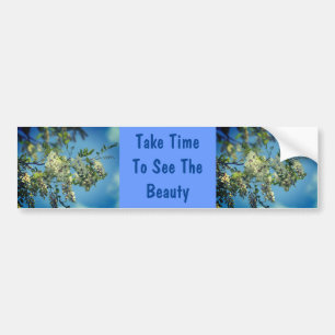 Voir Sticker Bumper Inspirational Flowers
