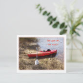 Voir sur la carte postale de la rivière (Debout devant)