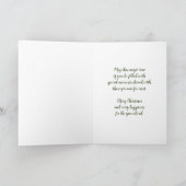 Voisin Joyeux Noël Carte Arbre de Noël Vert (Intérieur)