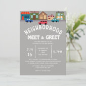 Voisinage Meet Greet Invitation (Debout devant)