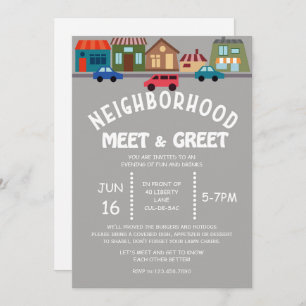 Voisinage Meet Greet Invitation