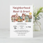 Voisinage Meet Greet Invitation (Debout devant)