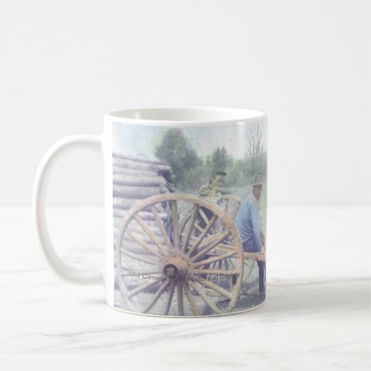 Voisins à la tasse de travail (Gauche)