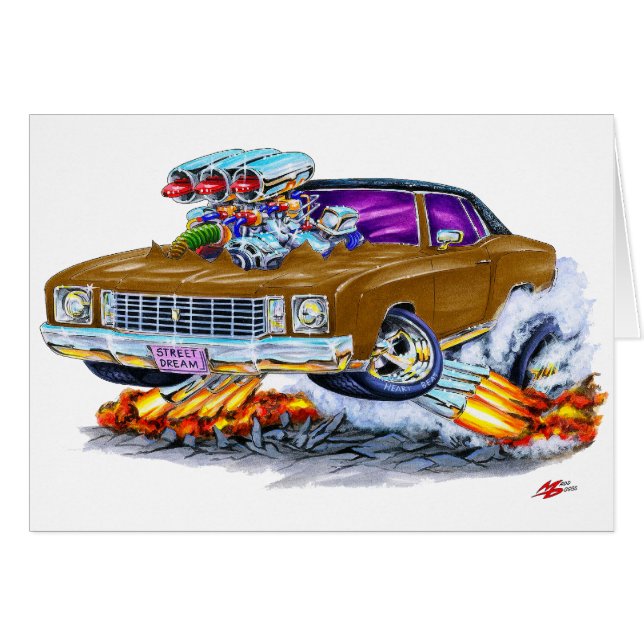 Voiture 1972 Brown de Monte Carlo (Devant horizontal)