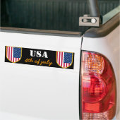 Voiture 4 juillet autocollant de pare-chocs patriotique (Sur camion)