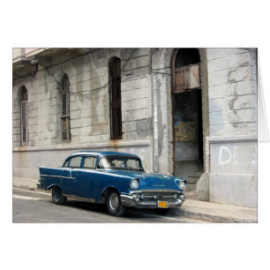 Voiture à cuba vintage