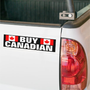 Voiture Acheter un autocollant de pare-chocs canadien avec