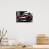 Voiture ancienne - affiche (Cuisine)