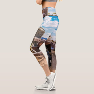 Voiture ancienne et abandonnée #3 Capri Leggings