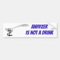 Anhyzer n'est pas un autocollant de boissons