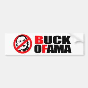 Voiture Anti-Obama - autocollant d'Ofama de mâle