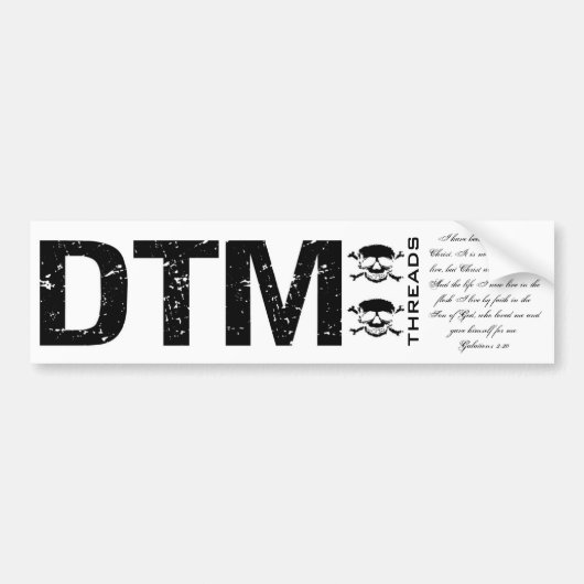Voiture Autocollant 3 de DTM (Devant)