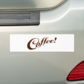 Voiture Autocollant - Café Faits de Marc de Café (En voiture)