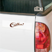 Voiture Autocollant - Café Faits de Marc de Café (Sur camion)