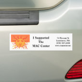 Voiture Autocollant central de MAC (En voiture)