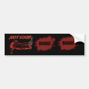 Voiture Autocollant chaud de soupe
