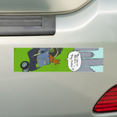Voiture Autocollant de bande dessinée de Strollercat (En voiture)
