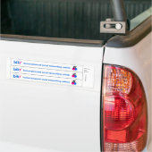 Voiture autocollant de bikr (Sur camion)