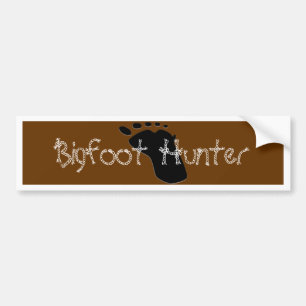 Voiture Autocollant de Bumpter de chasseur de Bigfoot