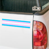 Voiture Autocollant de drapeau de transsexuel (Sur camion)