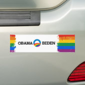 Voiture Autocollant de fierté d'Obama Biden 2012 (En voiture)