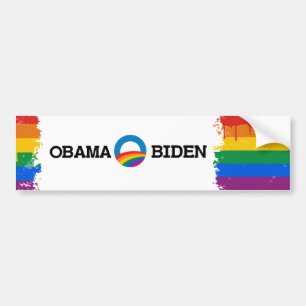 Voiture Autocollant de fierté d'Obama Biden 2012