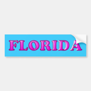 Voiture Autocollant de Floride-Pare-chocs