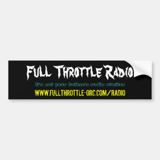 VOITURE AUTOCOLLANT DE FTR