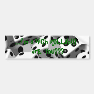 Voiture autocollant de high_rollah_Bumper