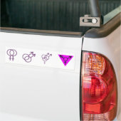 Voiture Autocollant de LGBT-Symboles (Sur camion)