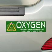 VOITURE AUTOCOLLANT DE L'OXYGÈNE (En voiture)