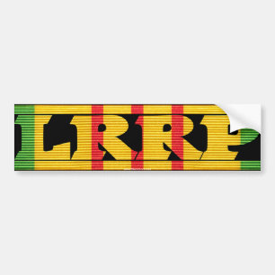 Voiture Autocollant de médaille de service de LRRP Vietna