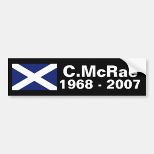 Voiture Autocollant de mémorial de Colin McRae