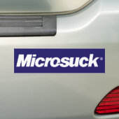 Voiture Autocollant de Microsuck (En voiture)