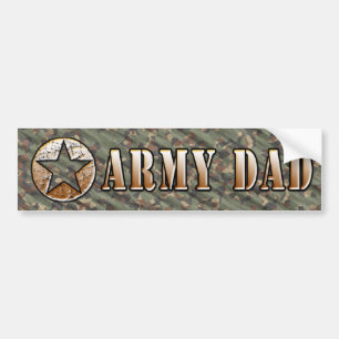 Voiture Autocollant de papa d'armée