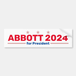 Voiture Autocollant de pare-chocs Abbott 2024