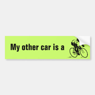Voiture Autocollant de pare-chocs BICYCLE