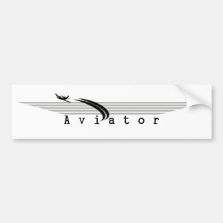 Voiture Autocollant de pare-chocs de l'aviateur