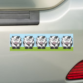Voiture Autocollant de pare-chocs de troupeau mignon (En voiture)