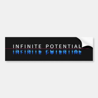 Voiture Autocollant de pare-chocs Glitch Potentiel Infini